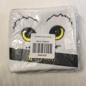 NWT Harry Potter Hedwig Plush Journal